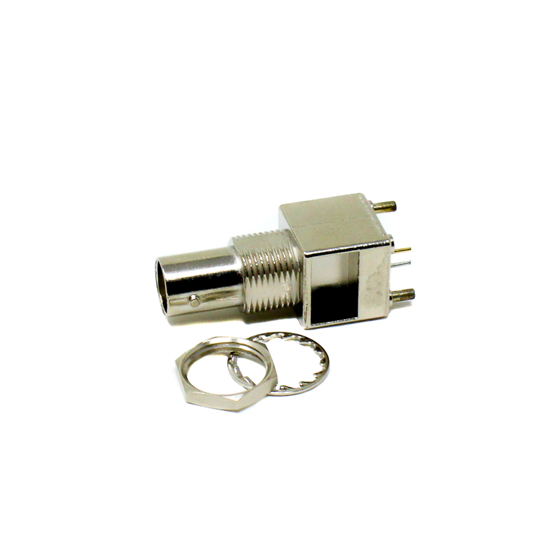 BNC Female Straight Jack | PCB/Panel Mount | Bulkhead | 50/75Ω - Image 2