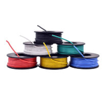 Black 1M Double End Test lead Wire 4mm Banana Plug Alligator Clip Crocodile 15A