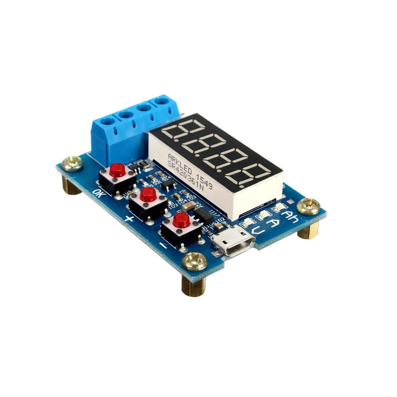 ZB2L3 / HW-586 Digital 18650 Li-Ion Battery Capacity & Discharge Tester Module (with Load Resistors) - Image 2