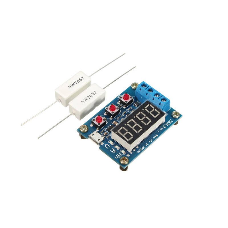 ZB2L3 / HW-586 Digital 18650 Li-Ion Battery Capacity & Discharge Tester Module (with Load Resistors)