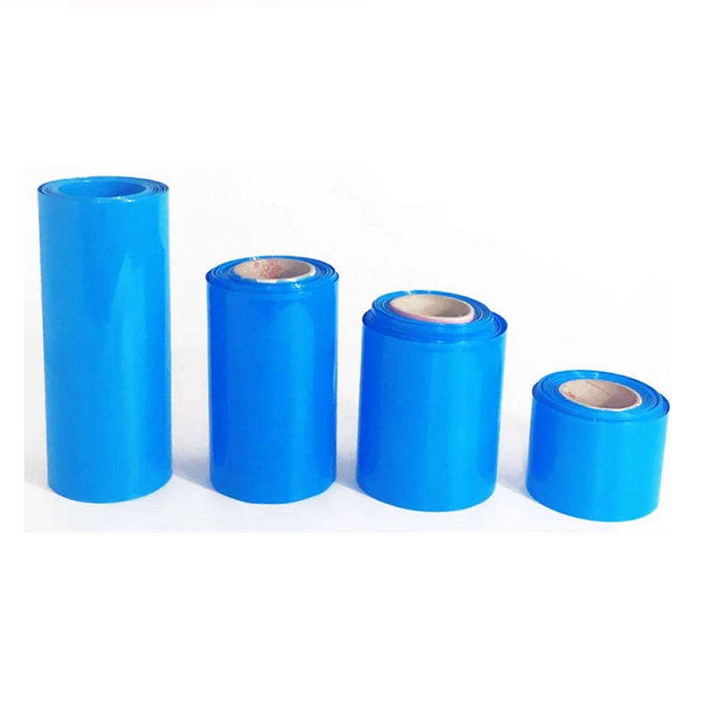 PVC Heat Shrink Sleeve (300mm Diameter, Sky Blue)