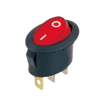 ROCKER SWITCH KCD105-BSS_25 with light