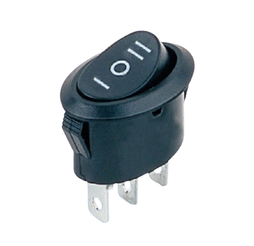 KCD105-026 Rocker Switch | 3-Position Heavy-Duty Toggle