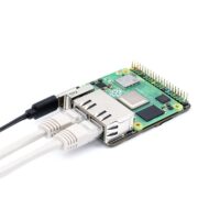 Waveshare Mini Dual Gigabit Ethernet Base Board Designed for Raspberry Pi Compute Module 4