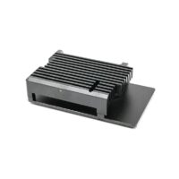 52Pi Raspberry Pi 5 Aluminum Black Case with Built-in Heat Dissipation Column and Heatsinks