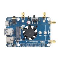 Waveshare EM06-E LTE Cat-6 HAT for Raspberry Pi, Dual Antennas LTE-A, Multi Regions Multi Band, GNSS
