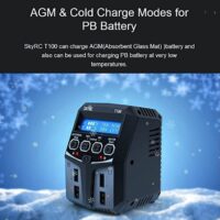 SKYRC T100 5A 2X50W Dual Balance Charger