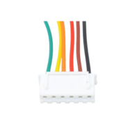 XH-A/AW-2.5mm-6 pin Female Housing Connector with 300mm Wire(28 AWG)