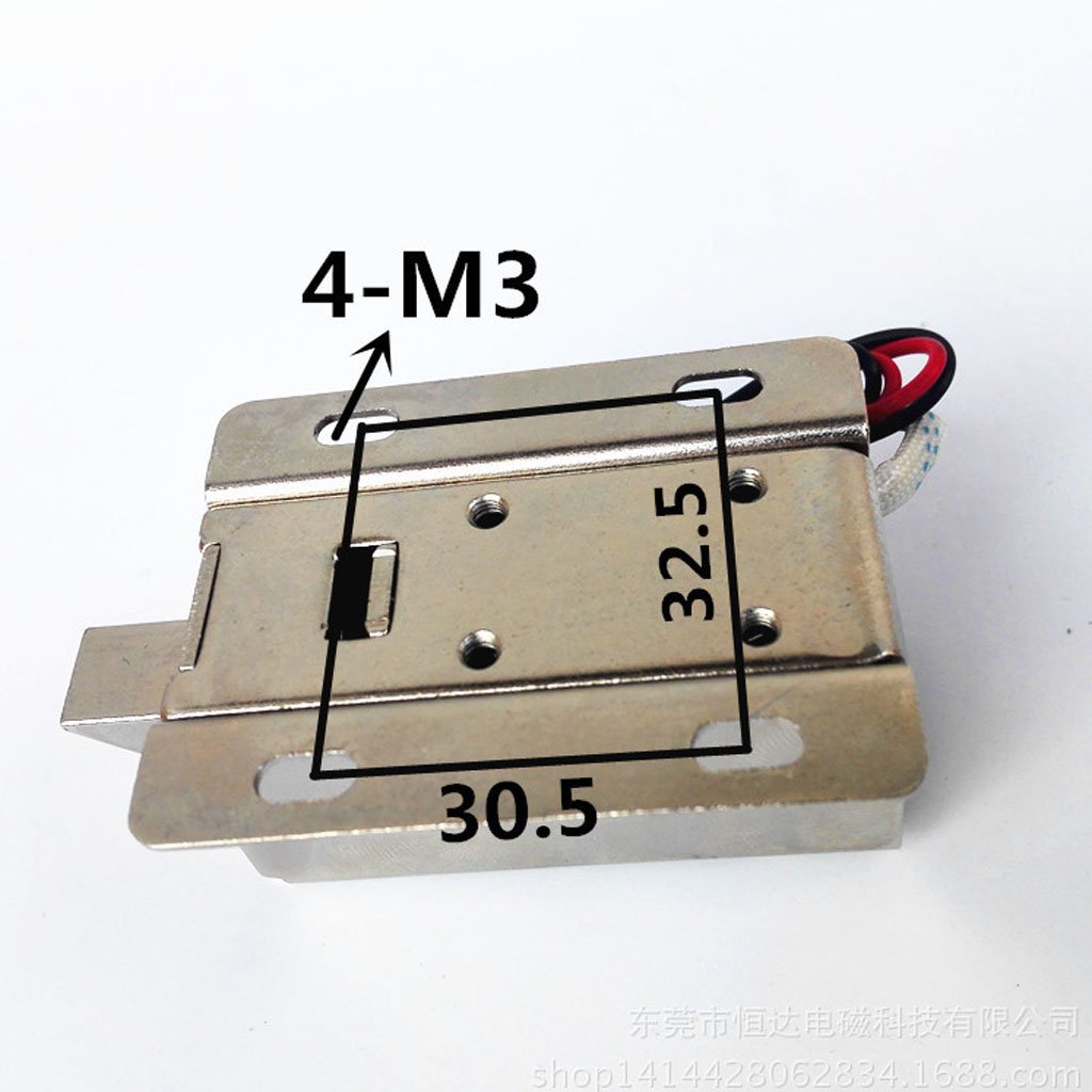 DC 24V Solenoid Cabinet Door Lock - Image 4