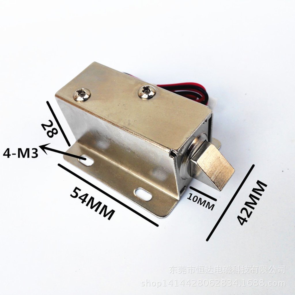 DC 24V Solenoid Cabinet Door Lock - Image 5