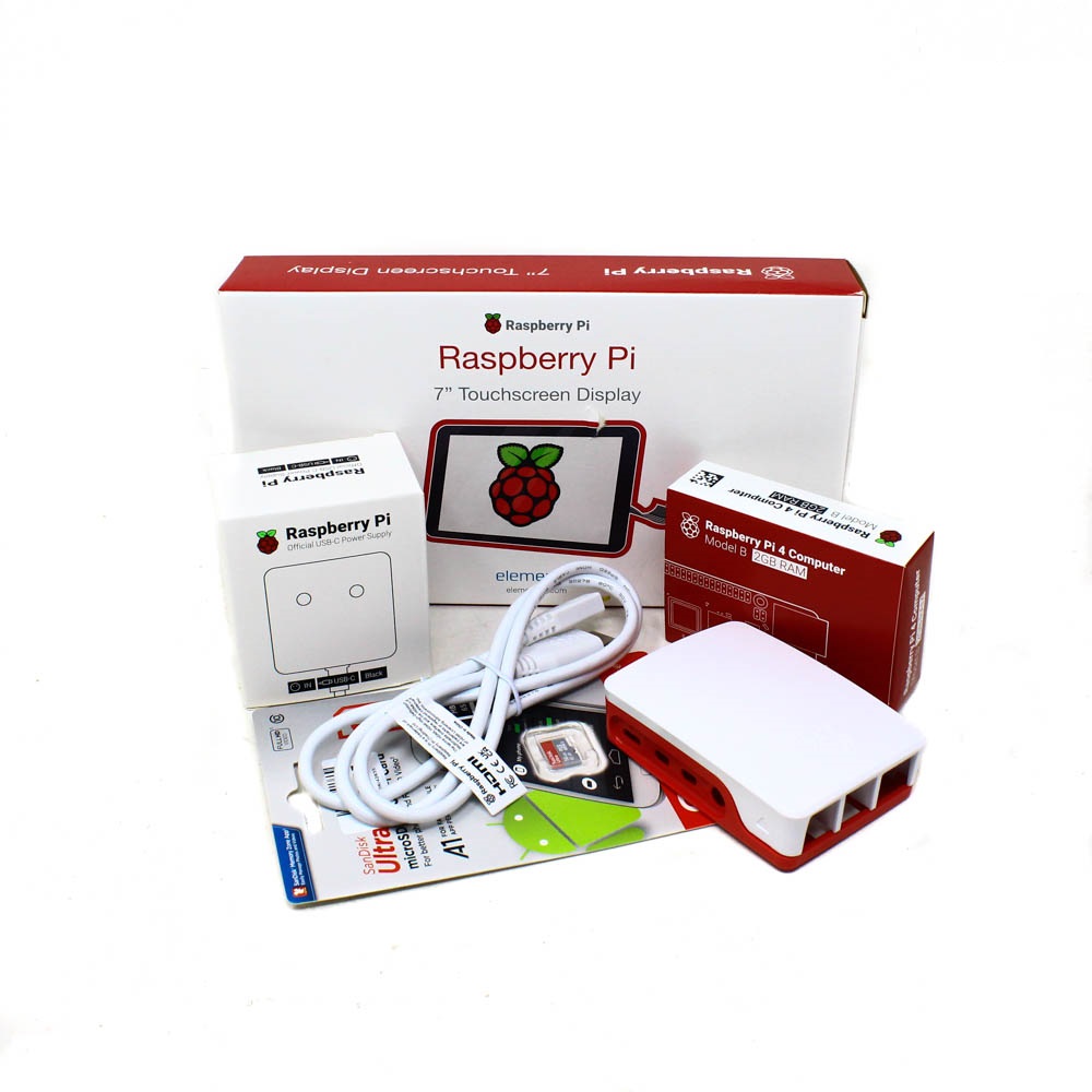 Raspberry Pi 4 2GB Starter Kit with Official 7 inch Touch Display - Image 4