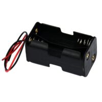 4 x AA Battery Holder Box with SM Male to Female Plug without Cover?Back-to-Back?