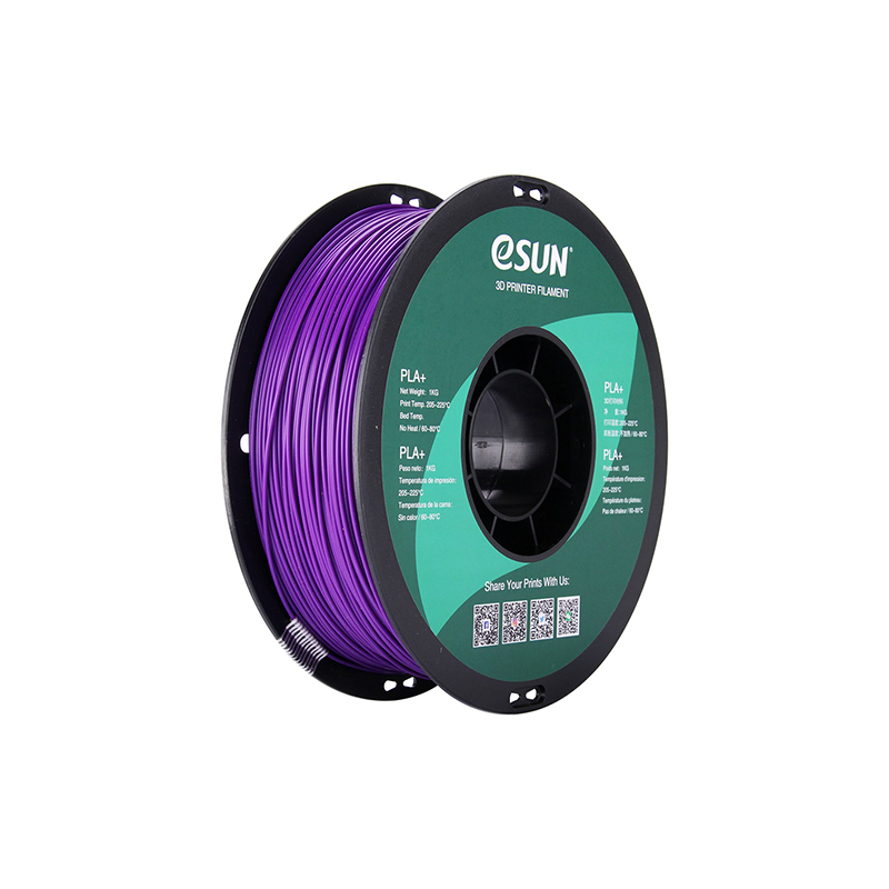 eSUN PLA+ 1.75mm 3D Printer Filament - 1kg - Purple | High-Performance, Durable PLA