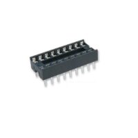18 Pin DIP IC Socket Base Adaptor PCB Mount IC Holder JDEC Compliant (Pack of 5)