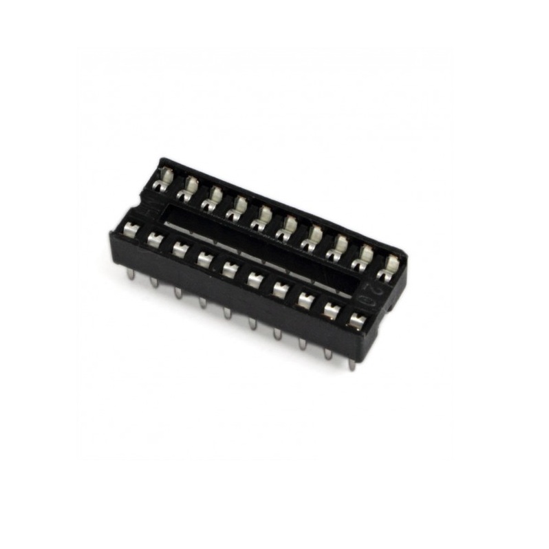 20 Pin DIP IC Socket Base Adaptor PCB Mount IC Holder JDEC Compliant (Pack of 5)