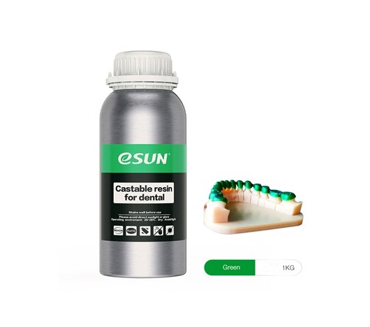 eSUN Castable Resin for Dental (Green) | 1kg