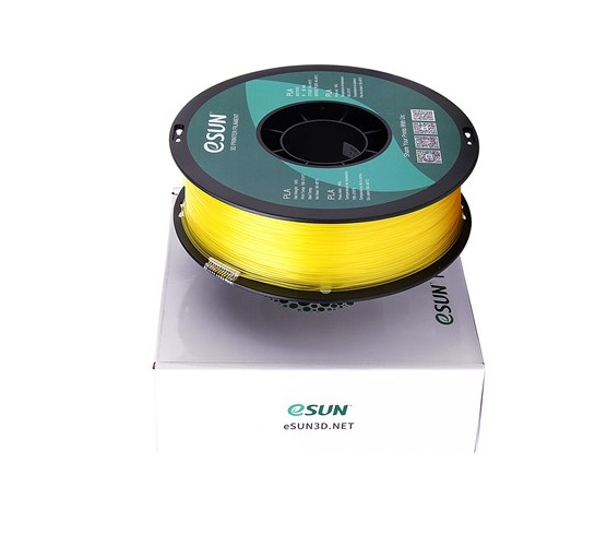 eSun Transparent PLA 3D Printing Filament | 1.75mm, 1kg (Lemon Yellow) - Image 3