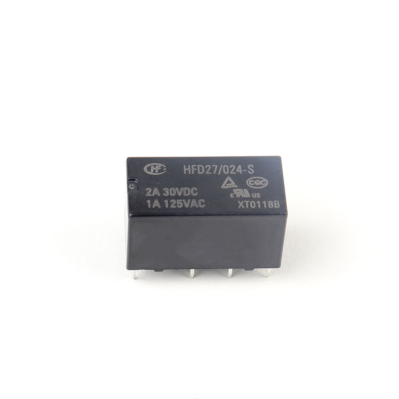 24V Subminiature DPDT Relay - 2 Form C Bifurcated Contact Power Relay