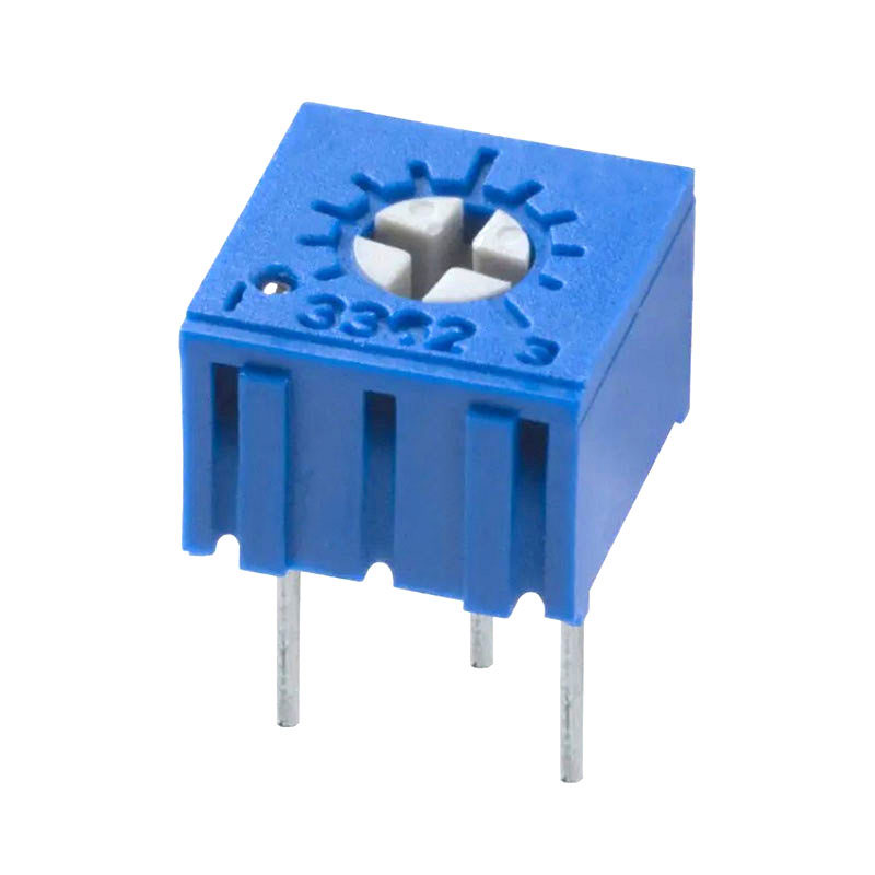 3362P 100Ω Single Turn Through Hole Trimmer Potentiometer (Pack of 3)