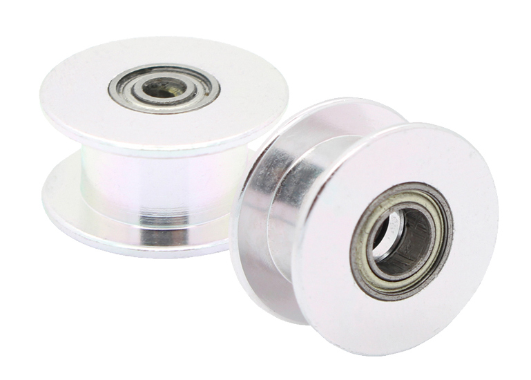 GT2 Aluminum Timing Pulley - 5mm Bore, for 6mm Belt Width (Set of 2) - Image 2