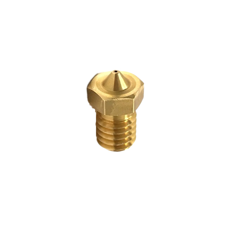 M6 Thread Brass Nozzle V5 V6 UM Compatible ? 1.75mm x 0.5mm (for 3D printer)