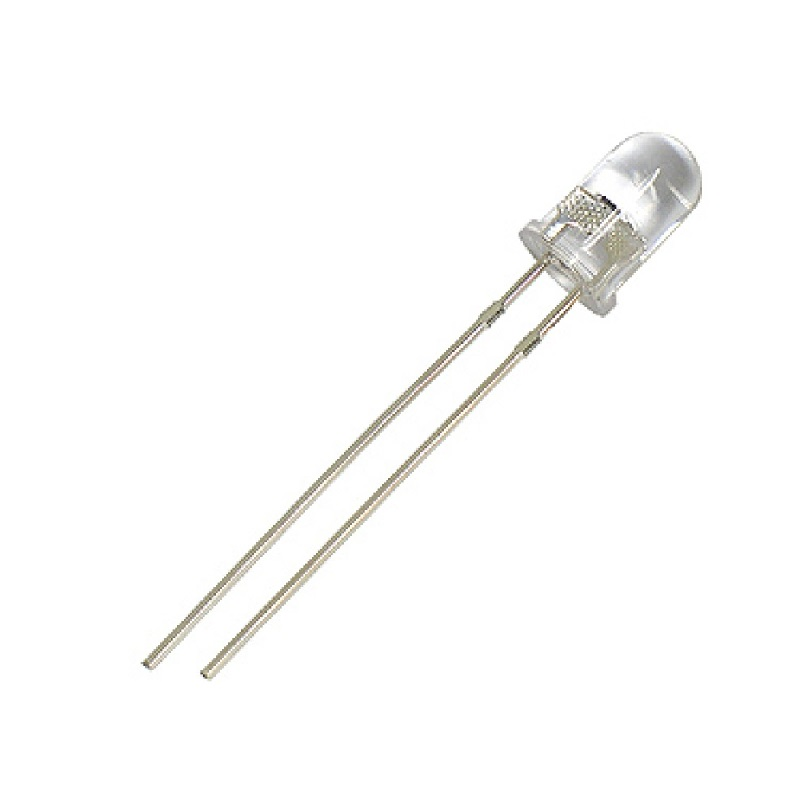 5mm DIP White LED | High Brightness | Pack of 50