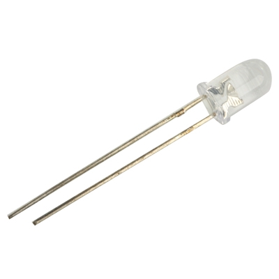 5mm Red DIP LED | Water Clear | Pack of 50