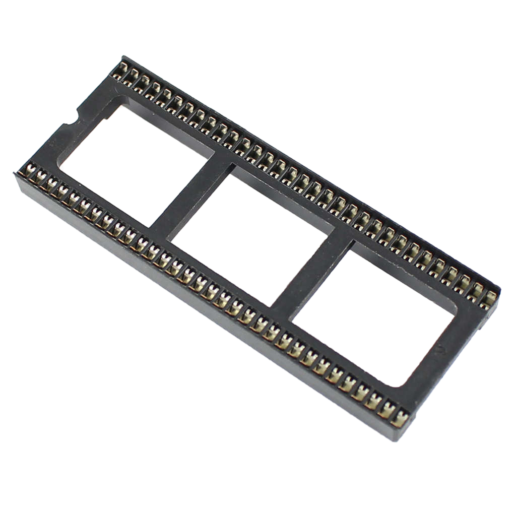 64 Pin DIP IC Socket Base Adaptor PCB Mount IC Holder Socket JDEC Compliant (Pack of 5)