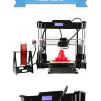 5th Gen Prusa i3 Desktop 3D Printer DIY Kit (Unassembled)