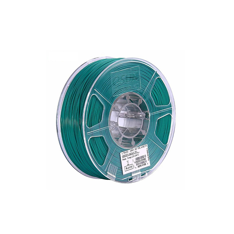 eSun ABS+ 1.75mm 3D Printing Filament - 1kg | Green High-Toughness Professional ABS
