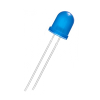 8mm DIP Blue LED | High Brightness | Pack of 10