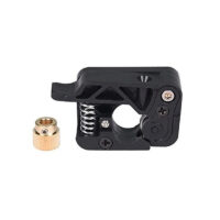 MK10 Left Side Extrusion Gear Molded Drive Block with Bearing (1.75mm 40 Teeth)
