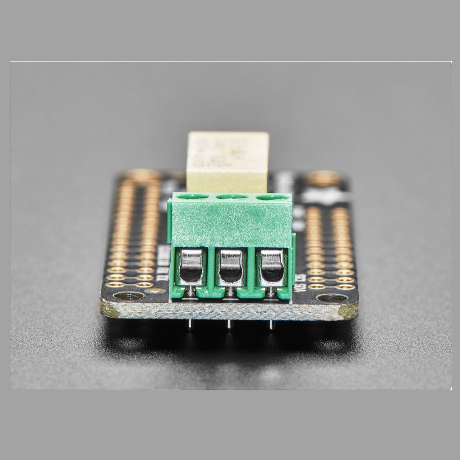 Non-Latching Mini Relay FeatherWing | For Adafruit Feather - Image 3