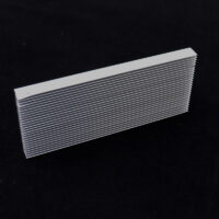 100x41x8mm Aluminum Heat Sink - Slim Cooling Fin for High-Power LED Amplifiers & ICs