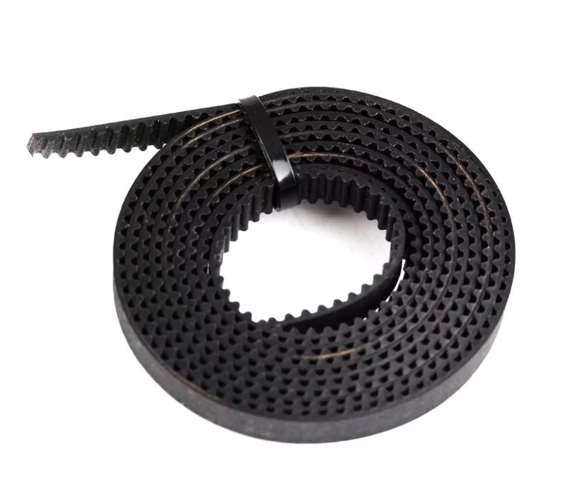 GT2 Open-Ended Timing Belt - 1060mm Length, 6mm Width (Steel-Reinforced Black Neoprene) - Image 2