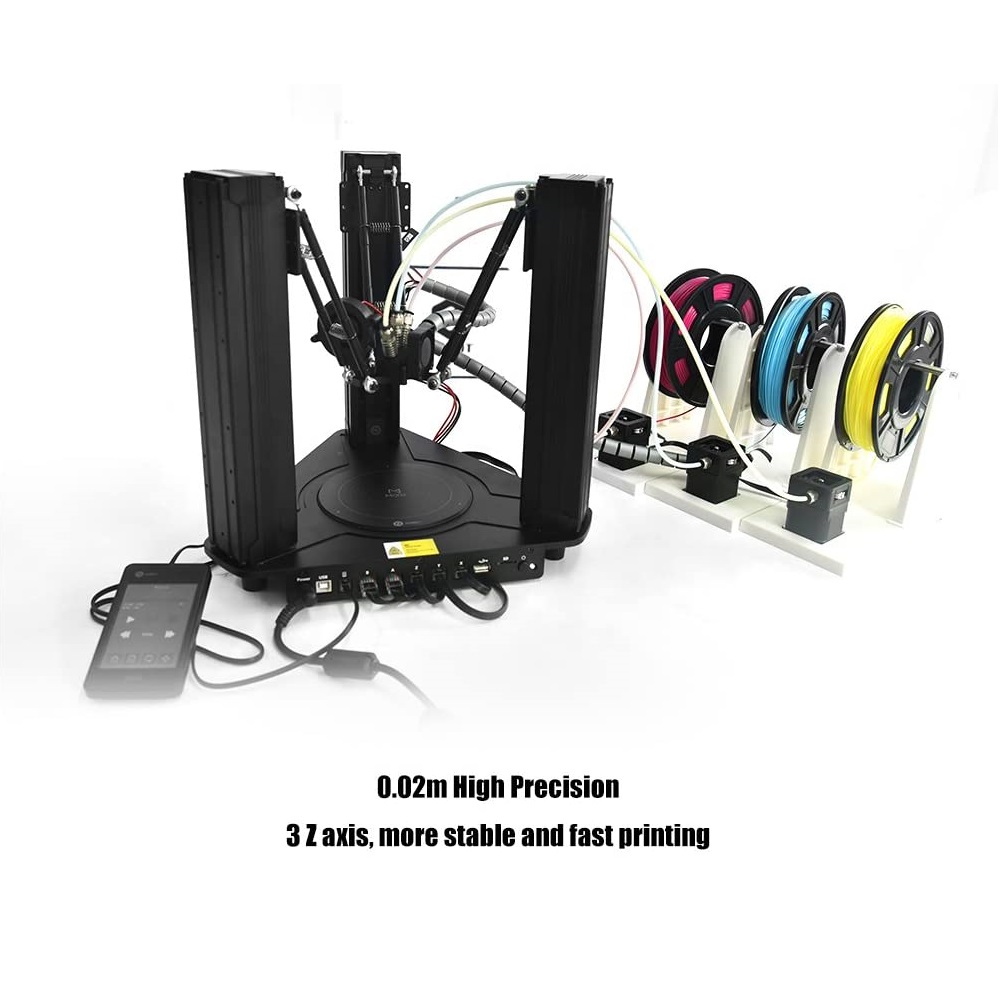 DOBOT MOOZ-3 | Modular Color-Mixing 3D Printer | 3-in-1-Out Delta Structure | CMY Gradient Printing - Image 5
