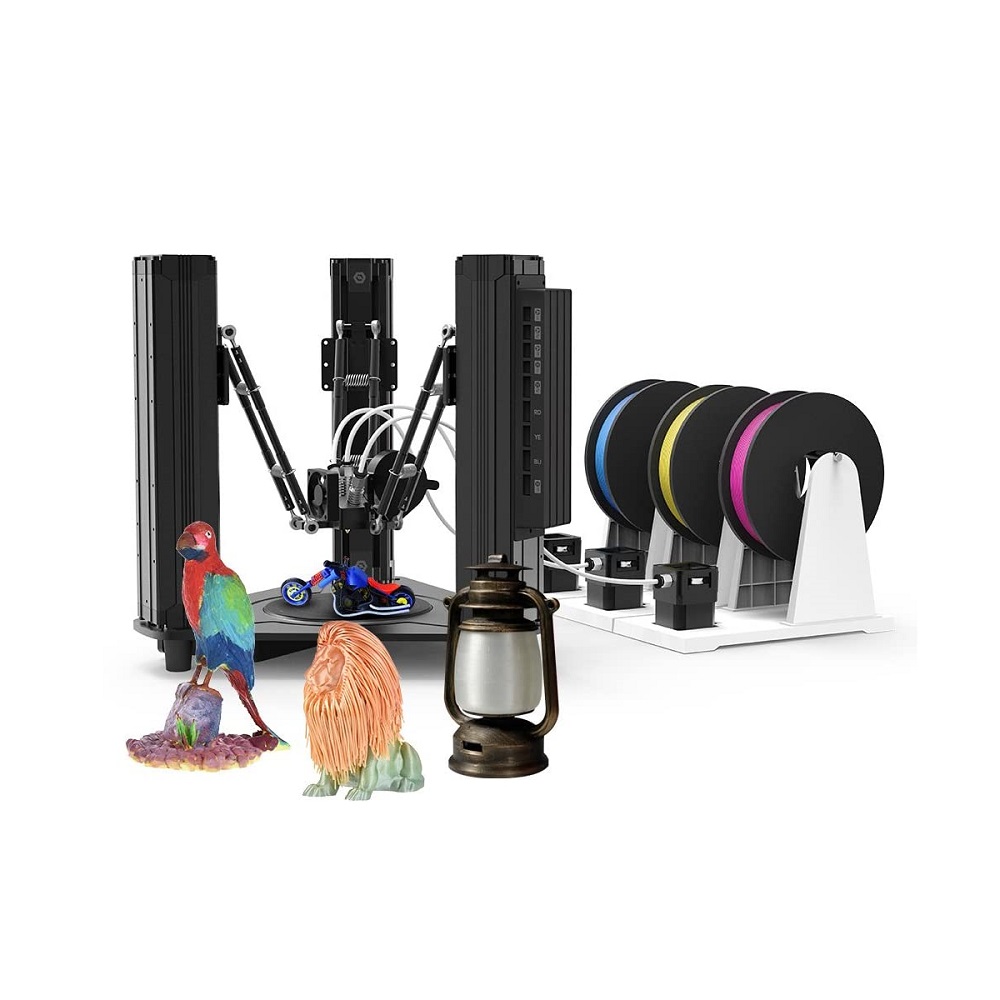 DOBOT MOOZ-3 | Modular Color-Mixing 3D Printer | 3-in-1-Out Delta Structure | CMY Gradient Printing - Image 2