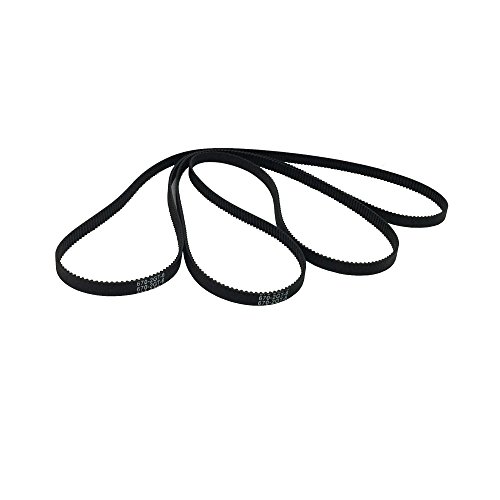GT2 Closed-Loop Timing Belt - 852mm Length, 6mm Width (Precision Rubber Drive Belt)