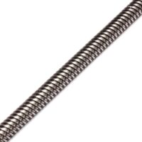 1000mm Trapezoidal 4 Start Lead Screw 8mm Thread 2mm Pitch Lead Screw with Copper Nut
