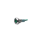 12MM Green LED Metal Signal Indicator | 10V-24V Stainless Steel Pilot Lamp (IP65)