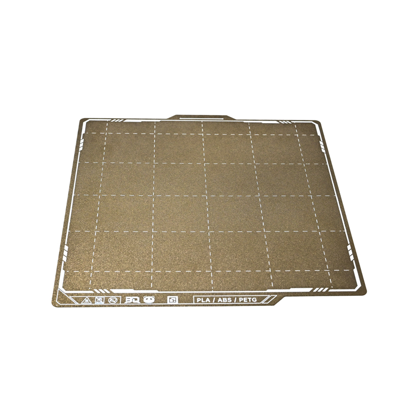 BIQU Dual-Textured PEI Grid | 257x257mm Build Plate for Bambu Lab P1P/P1S/X1C/A1