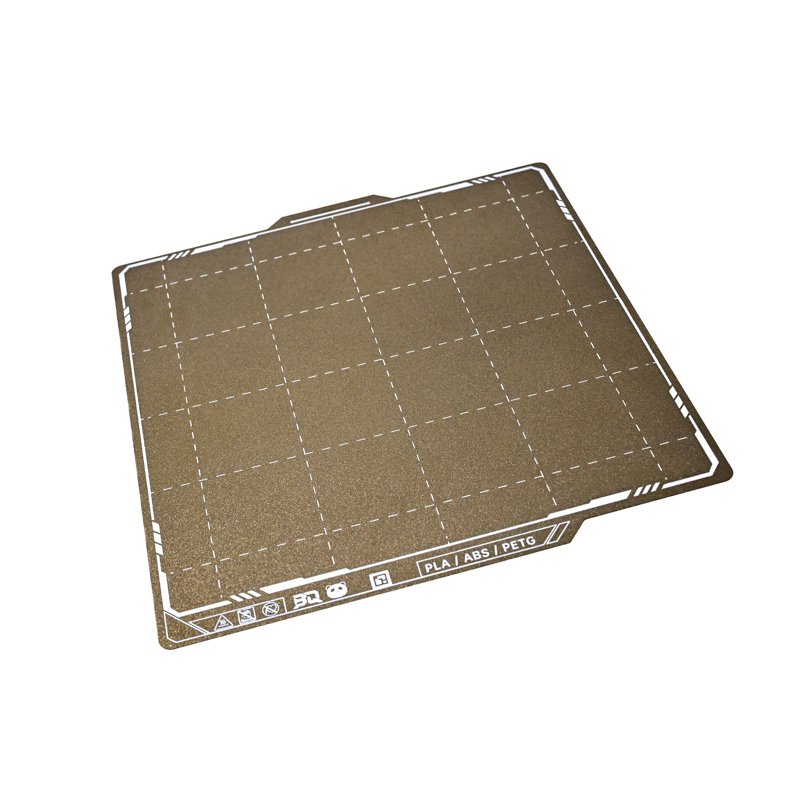 BIQU Dual-Textured PEI Grid | 257x257mm Build Plate for Bambu Lab P1P/P1S/X1C/A1 - Image 2