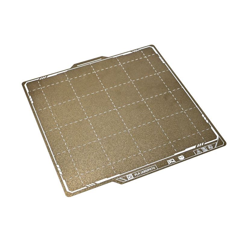 BIQU Dual-Textured PEI Grid | 257x257mm Build Plate for Bambu Lab P1P/P1S/X1C/A1 - Image 3