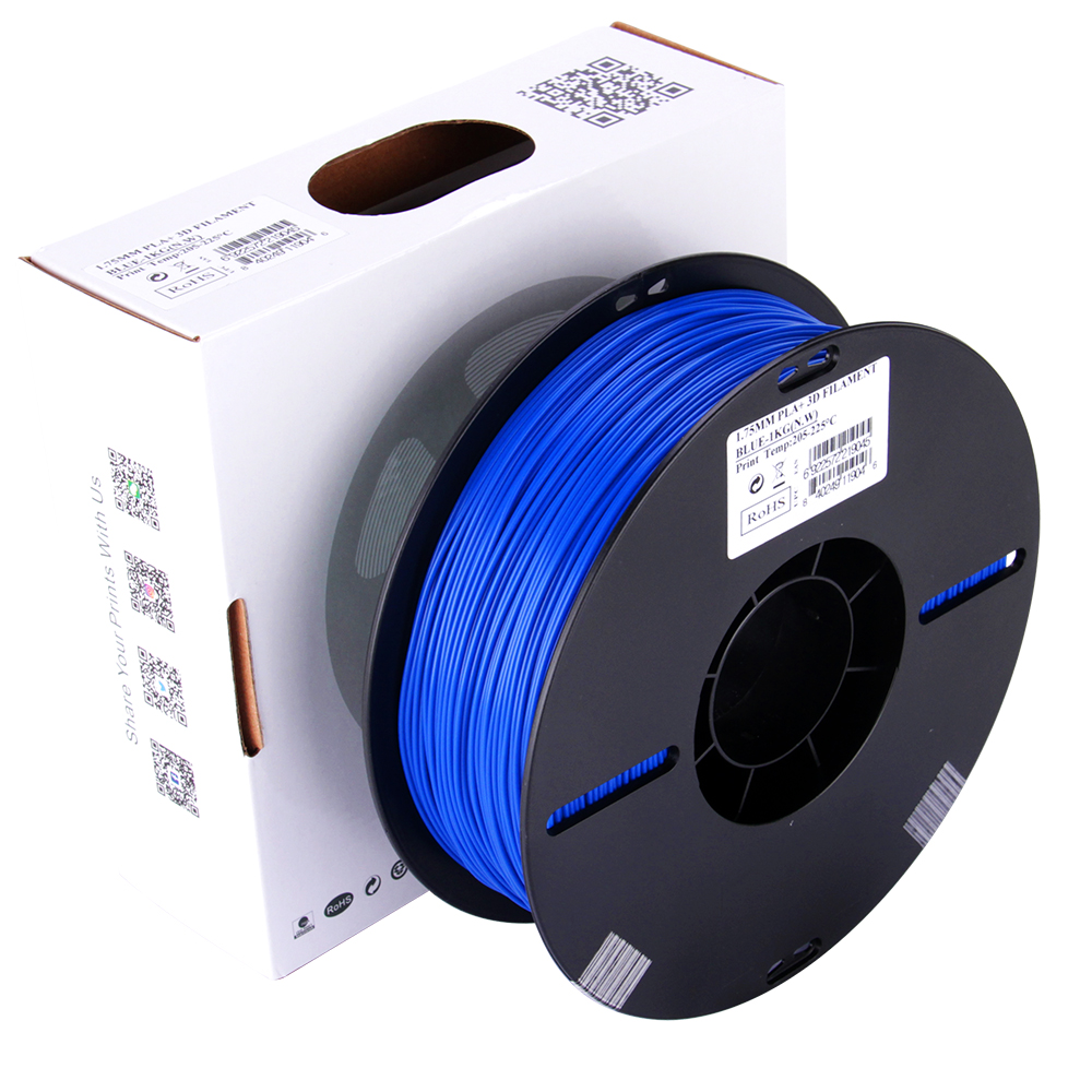 eSun PLA+ 1.75mm 3D Printing Filament 1kg-Blue - Image 7
