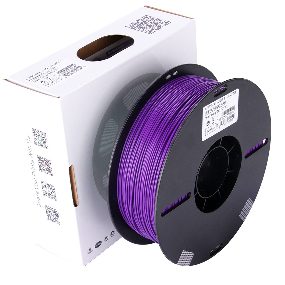 eSUN PLA+ 1.75mm 3D Printer Filament - 1kg - Purple | High-Performance, Durable PLA - Image 7