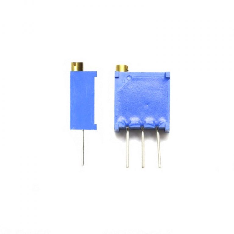 3296W 10kΩ Multi-Turn Through Hole Trimmer Potentiometer (Pack of 5) - Image 2