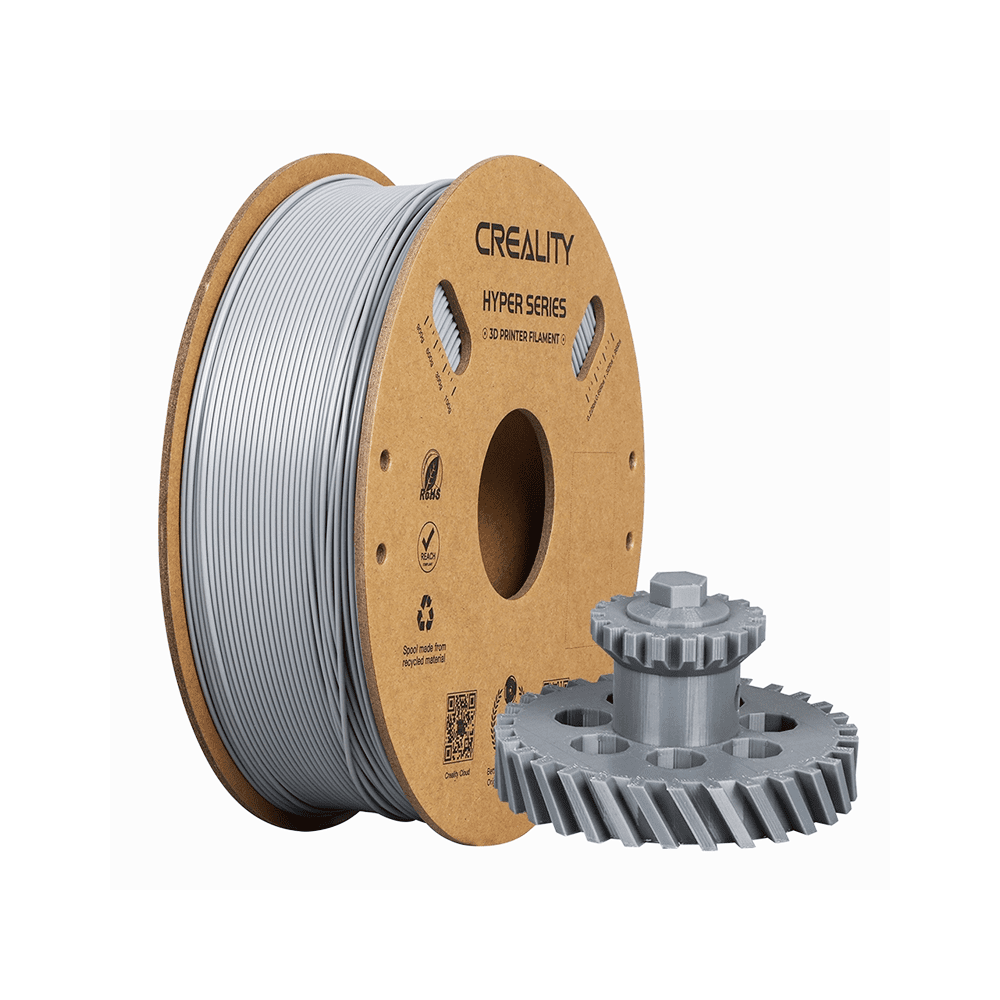 Creality Hyper ABS 3D Printing Filament (Grey) | 1.75mm, 1kg