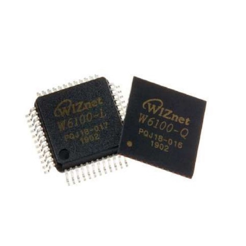 (SPIDER Automation) WIZnet W6100-L Hardwired Ethernet Controller IC | IPv4/IPv6 Dual Stack, 10/100 Ethernet | 8 Sockets, 32KB Memory, SPI/8-bit Bus - Image 2