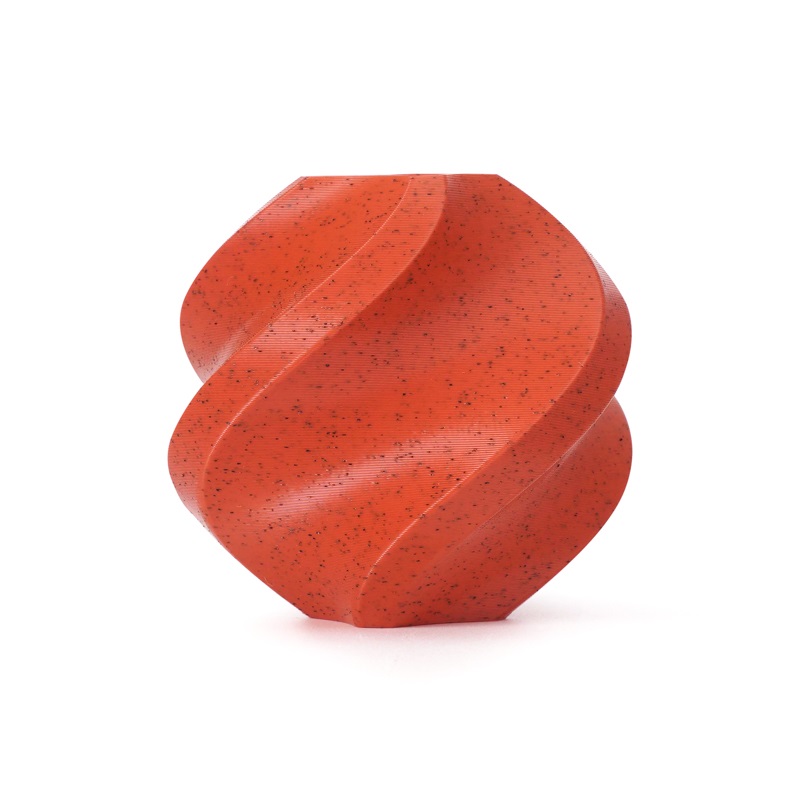 Bambu Lab PLA Marble 3D Printer Filament - 1.75mm | Red Granite, 1kg with Reusable Spool
