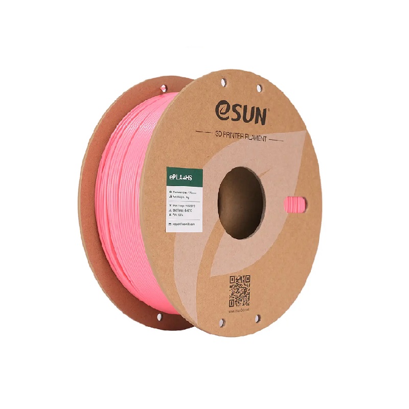 eSUN ePLA+HS High-Speed 3D Printing Filament | 1.75mm, 1kg (Pink)